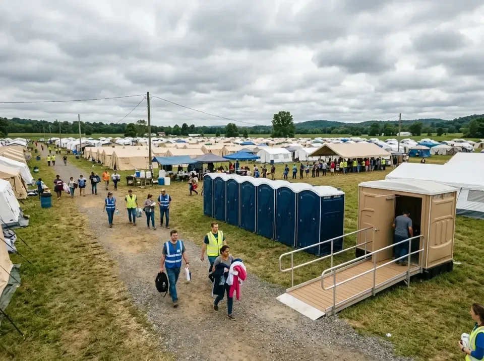 disaster-relief-camp-restrooms-010 — frequently asked questions, Dumpster & Portable Bathrooms Rental in Broadview, IL